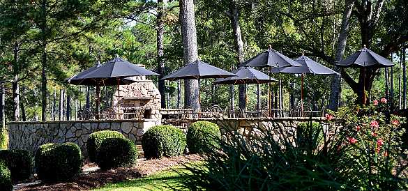 Outdoor bistro and patio.